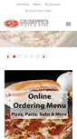 Mobile Screenshot of giuseppespizza.com